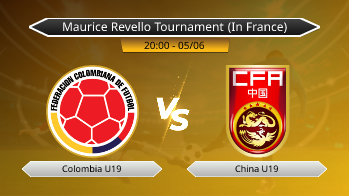 Maurice Revello Tournament (In France) - Colombia U19 vs China U19