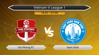 Vietnam V League 1 - Hai Phong FC vs Nam Dinh