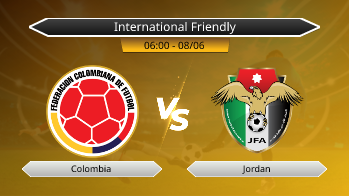 International Friendly - Colombia vs Jordan