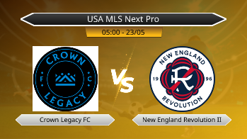 USA MLS Next Pro Crown Legacy FC VS New England Revolution II