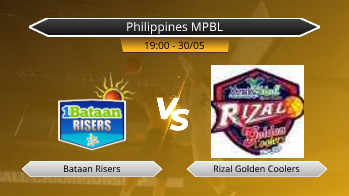 Philippines MPBL Bataan Risers VS Rizal Golden Coolers