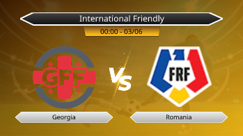 International Friendly - Georgia vs Romania