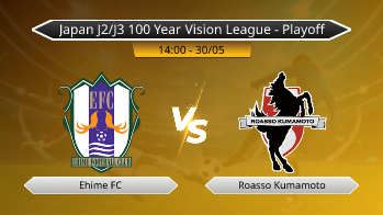 Japan J2/J3 100 Year Vision League - Playoff Ehime FC VS Roasso Kumamoto