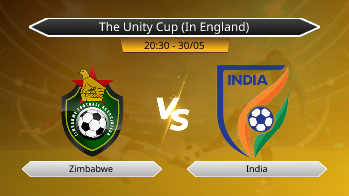 The Unity Cup (In England) Zimbabwe VS India