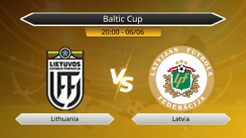 Baltic Cup - Lithuania vs Latvia