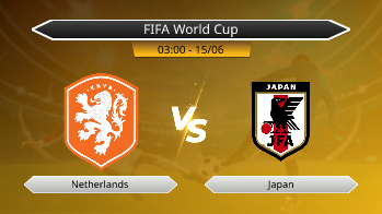 FIFA World Cup - Netherlands vs Japan