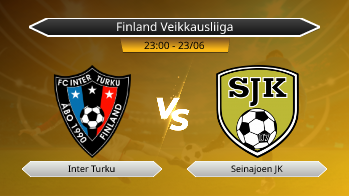 Finland Veikkausliiga - Inter Turku vs Seinajoen JK