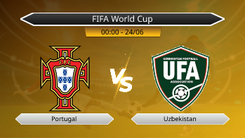 FIFA World Cup - Portugal vs Uzbekistan