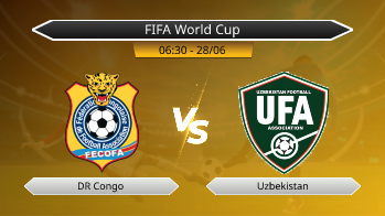 FIFA World Cup - DR Congo vs Uzbekistan