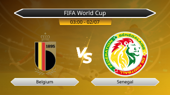 FIFA World Cup - Belgium vs Senegal