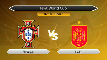 FIFA World Cup - Portugal vs Spain