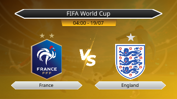 FIFA World Cup - France vs England