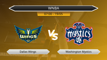 WNBA Dallas Wings VS Washington Mystics