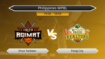 Philippines MPBL Imus Yankees VS Pasig City