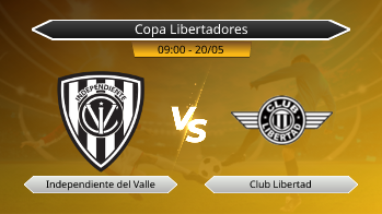 Copa Libertadores Independiente del Valle VS Club Libertad