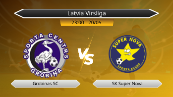 Latvia Virsliga Grobinas SC VS SK Super Nova