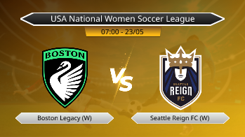 USA National Women Soccer League Boston Legacy (W) VS Seattle Reign FC (W)