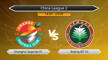 China League 2 Shanghai Segenda FC VS Beijing BIT FC