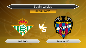 Spain La Liga - Real Betis vs Levante UD