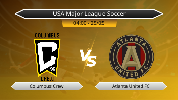 USA Major League Soccer Columbus Crew VS Atlanta United FC