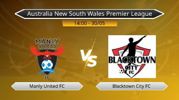 Australia New South Wales Premier League Manly United FC VS Blacktown City FC