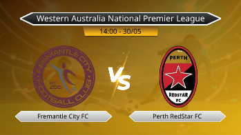 Western Australia National Premier League Fremantle City FC VS Perth RedStar FC