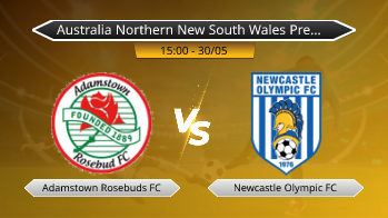 Australia Northern New South Wales Premier League Adamstown Rosebuds FC VS Newcastle Olympic FC