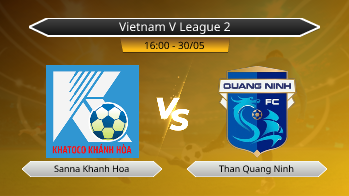 Vietnam V League 2 Sanna Khanh Hoa VS Than Quang Ninh