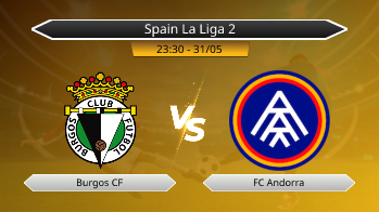 Spain La Liga 2 Burgos CF VS FC Andorra