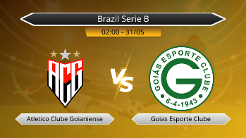 Brazil Serie B Atletico Clube Goianiense VS Goias Esporte Clube