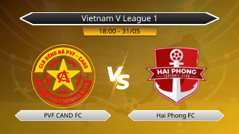 Vietnam V League 1 - PVF CAND FC vs Hai Phong FC